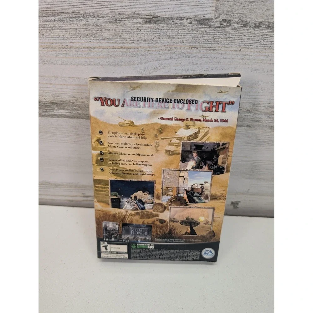 Medal Of Honor Allied Assault Breakthrough Expansion Pack PC EA‎ Manual CIB